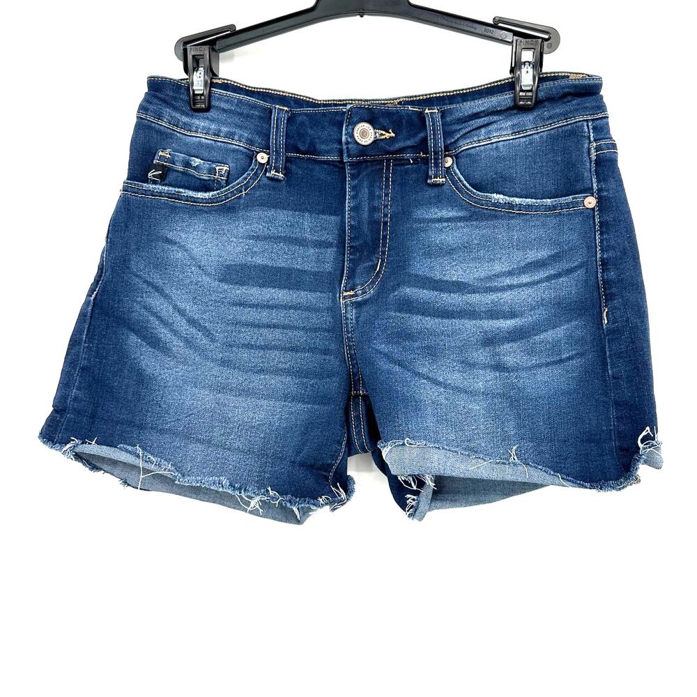 Kancan Size 27 Cutoff Blue Jean Denim Shorts Style KC6111-CLM Cut 38580